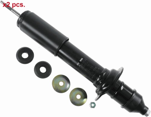 Pcs rear shock absorber - x2,