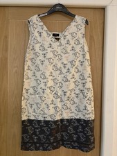 Next Linen Shift Dress Size 12