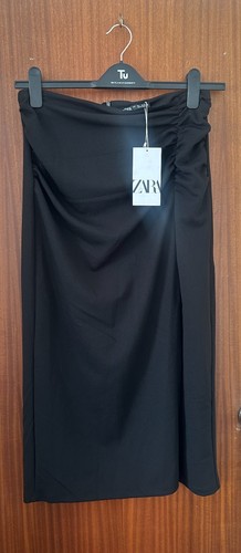 Zara ruched midi skirt - zara,