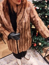 Vintage French 1950 Fur Coat