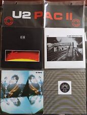 Rare U2 "U2 PAC II" 7" Picture Sleeve 4 Vinyl Set Exclusive to Ireland CBS 1982