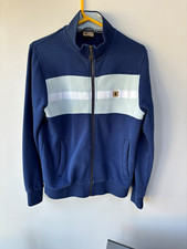 Gabicci Track Top, Surf Blue with Contrast Sky and White Panels to Chest Medium 