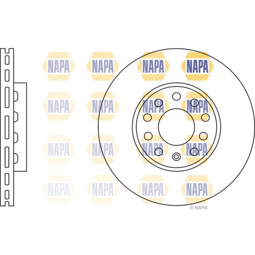 Brake discs vented for - brake, audi