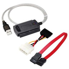 IDE To USB Converter Adapter SATA NEW Connector Cable for Hard Disk PC