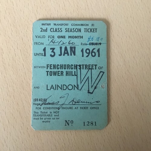 Railway ticket - , (