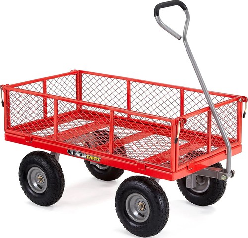 Gorilla carts steel utility - carts,