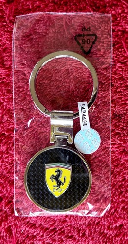 Ferrari keyring carbon - keyring,