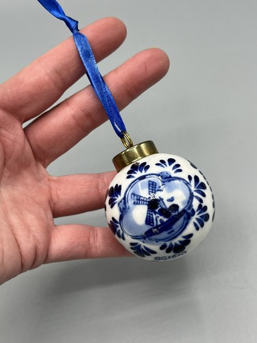Delft blue holland - blue, bauble