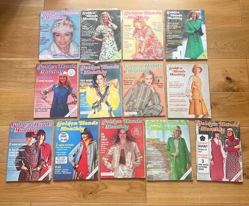 Golden hands monthly 70s - golden,