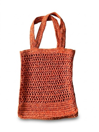 Primark crotchet woven tote - crotchet,