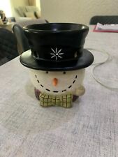 YANKEE CANDLE VINTAGE SNOWMAN