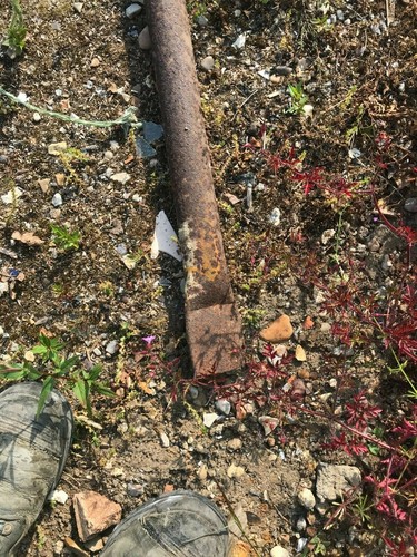 Five foot scaffold tube - foot,