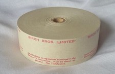 Setright Ticket Machine Roll -