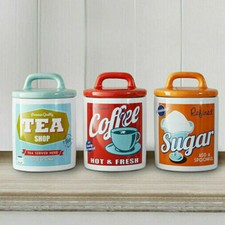 3x Retro Canister