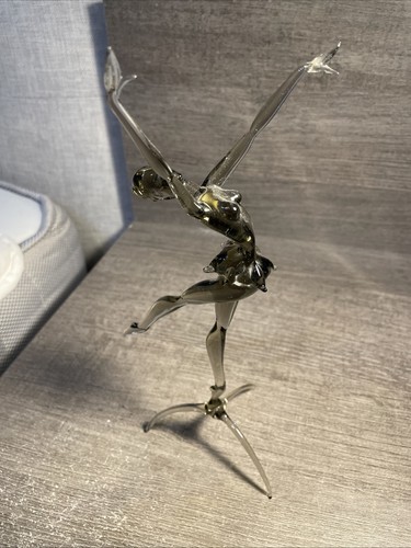 Lampwork glass ballet figure - lampwork,