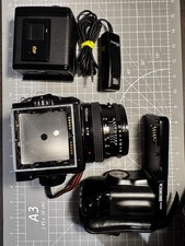 Zenza Bronica SQ-Ai Camera + 80mm f/2.8 Lens+Motor Grip+Electric Shutter Cable