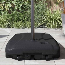 Outdoor umbrella stand - umbrella, black