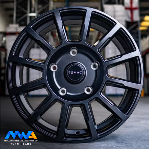 Romac stealth alloy wheels - 18",