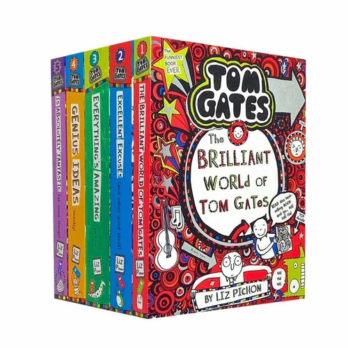 Tom gates book set books - gates,