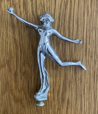 Vintage Art Deco EVE Austin 7 Car Mascot Chromium Plated 