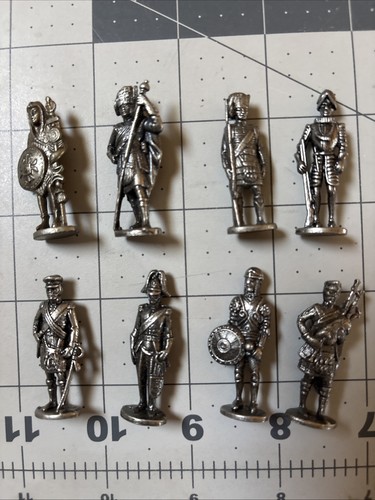 Metal figurines set soldiers - figurines,