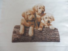 Completed cross stitch - cross,