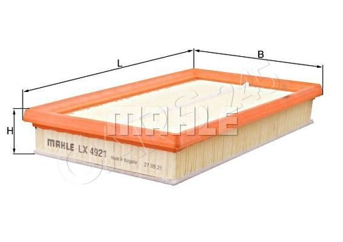 Air filter mahle fits - filter, fiat
