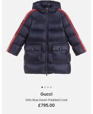 Gucci Girls Down Filled Coat Age 12