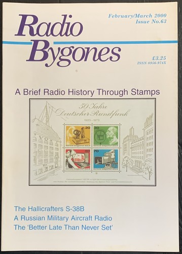 Vintage radio bygones issue - vintage, bygones,