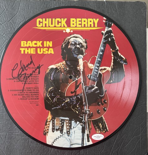 Chuck berry signed autograph - chuck,