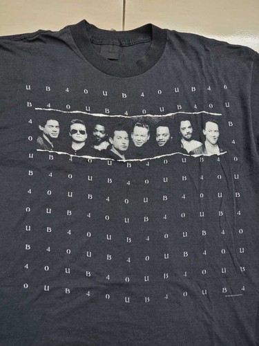 Rare ub40 band black cotton - black,