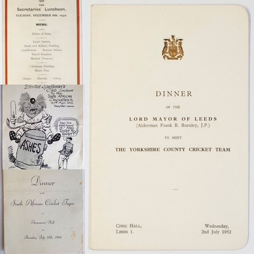 Vintage cricket dinner - cricket,