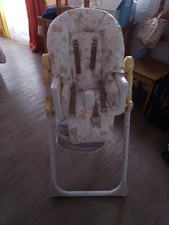 High Chair With Adjustable Seating And Height. Baby Is Very Comfy