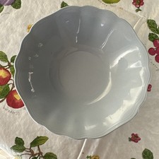 J&G Meakin Glamour Celeste Scalloped 6” Cereal Fruit Bowl Vintage 1950
