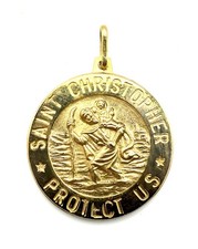 9ct Gold Saint Christopher