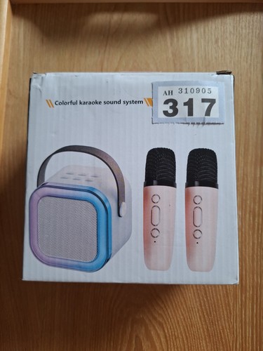 317 colourful karaoke mic - 317.,