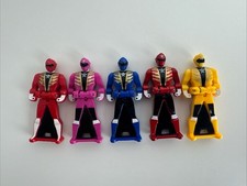Power Rangers Megaforce Legendary morpher keys set Of 5 VGC