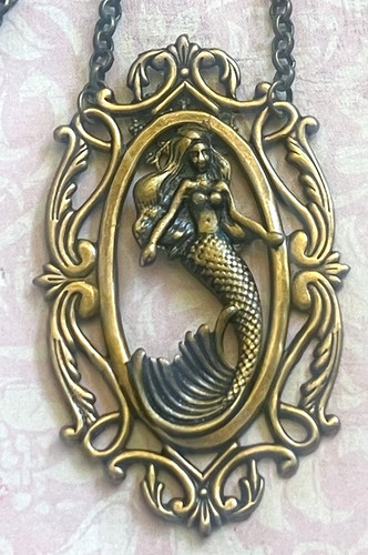 Victorian revival huge mermaid - victorian,