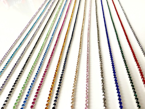 3mm ss12 rhinestone chain rope - chain,