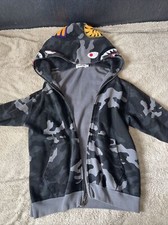 Bape Black Camo Shark Hoodie - GOOD CONDITION✅ - FAST DELIVERY? - Size M