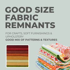 1.8 KG Generous Fabric Scraps Remnant Off cuts Upholstery & Crafts - Fab Reviews