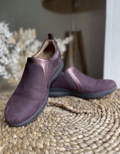 Clarks adorn zip nubuck - un,