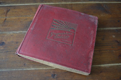 Gramophone folder with 9 - gramophone,