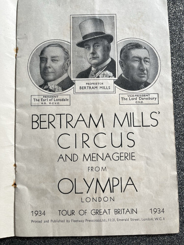 Vintage bertram mills - vintage,