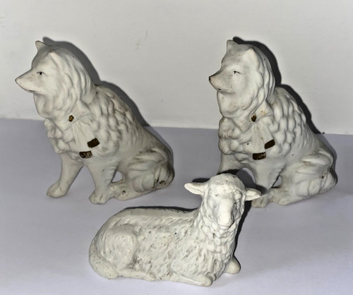 Vintage bisque parian - 2, bisque/parian