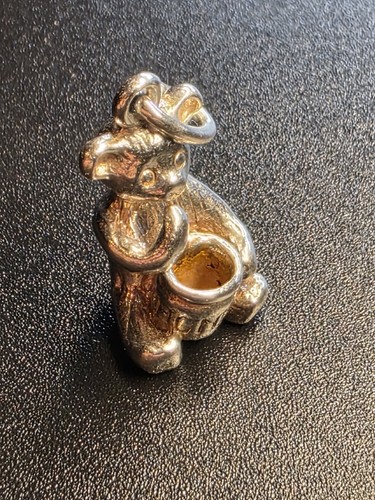 Vintage sterling silver bear - silver,