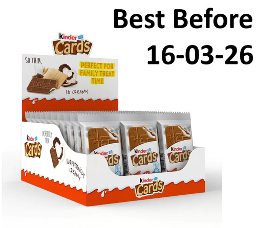 30x25 kinder cards bulk - 30x25.6g,
