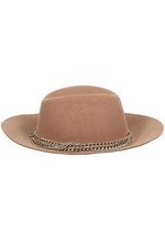 MAISON MICHEL FELT FEDORA LARGE