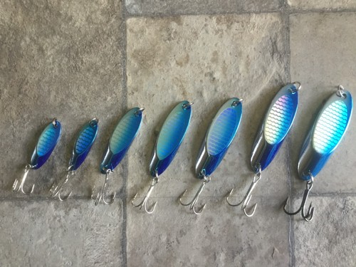 Silver blue wedge - silver,