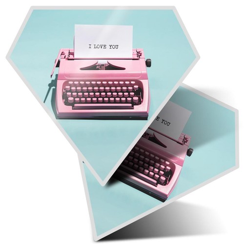 Diamond shape vinyl - 2x,